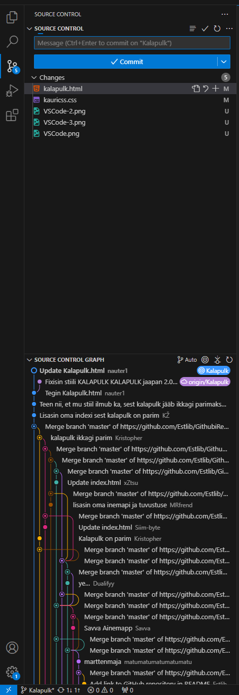 VSCode pilt 4