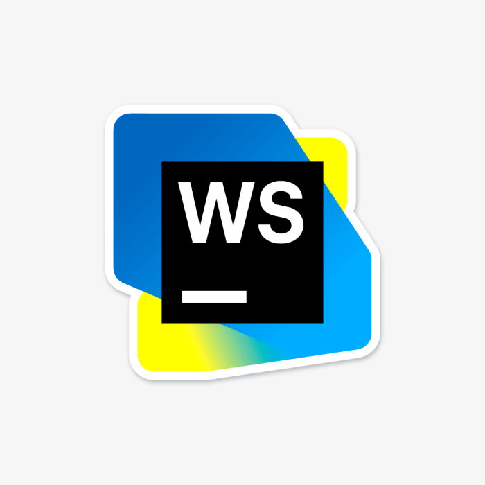 WebStorm logo